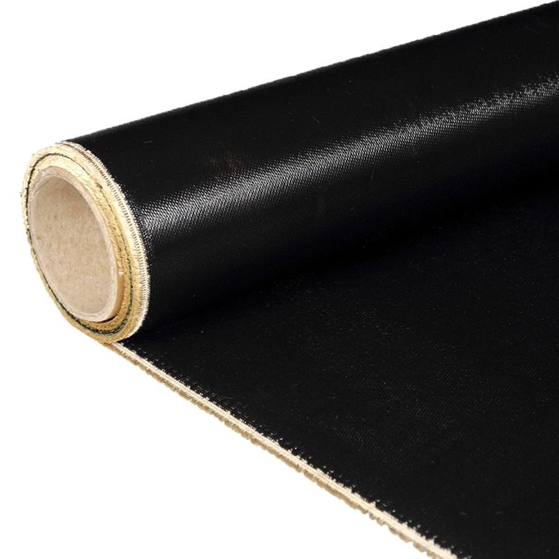 black fiberglass cloth